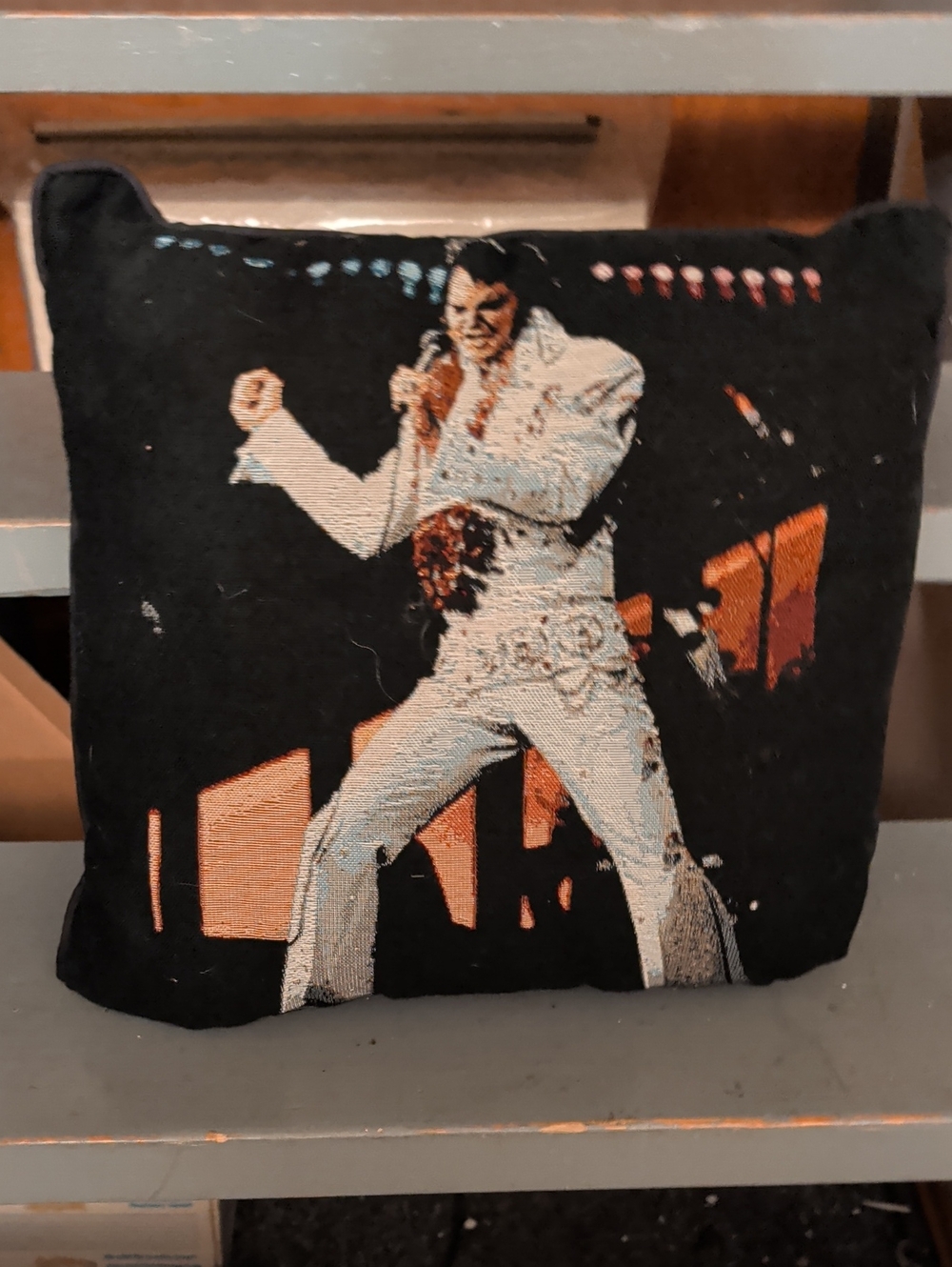 New Black Elvis Presley's Graphic Pillow